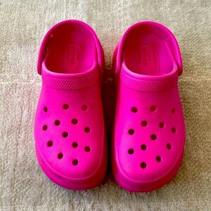 Platform Crocs - Wmn Size 6
